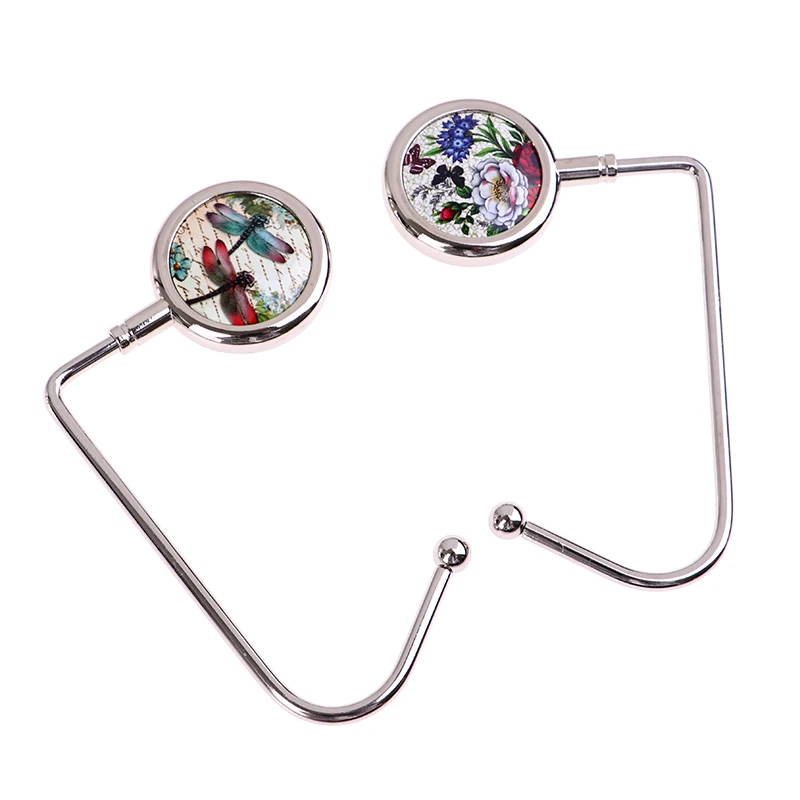 1Pcs Bag Hook Portable Foldable Folding Table Purse Bag Hook Hanger Holder Handbag