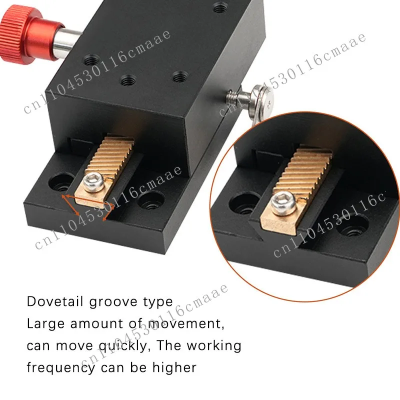 

NEW Manual X-axis Displacement Platform Precision 40 Stroke Slider Gear Rack and Rack Groove Slide Table
