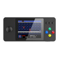 AM-K9 Portable Handheld Game Player with 2.8 Inch IPS Screen 4GB 500 Free Games Retro Game Console Gift for Kids -Black