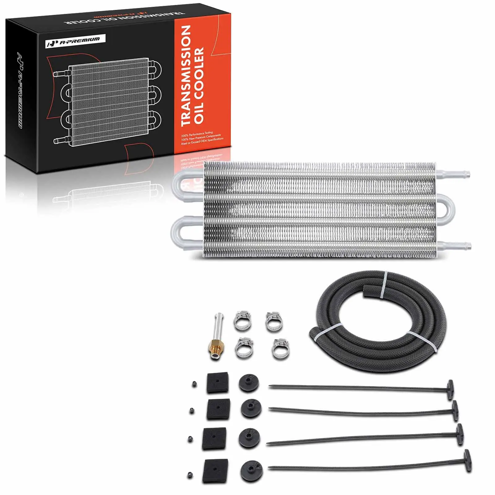 A-Premium Transmission Oil Cooler for Chevy Ford Dodge Ram 1951-2018 3/4