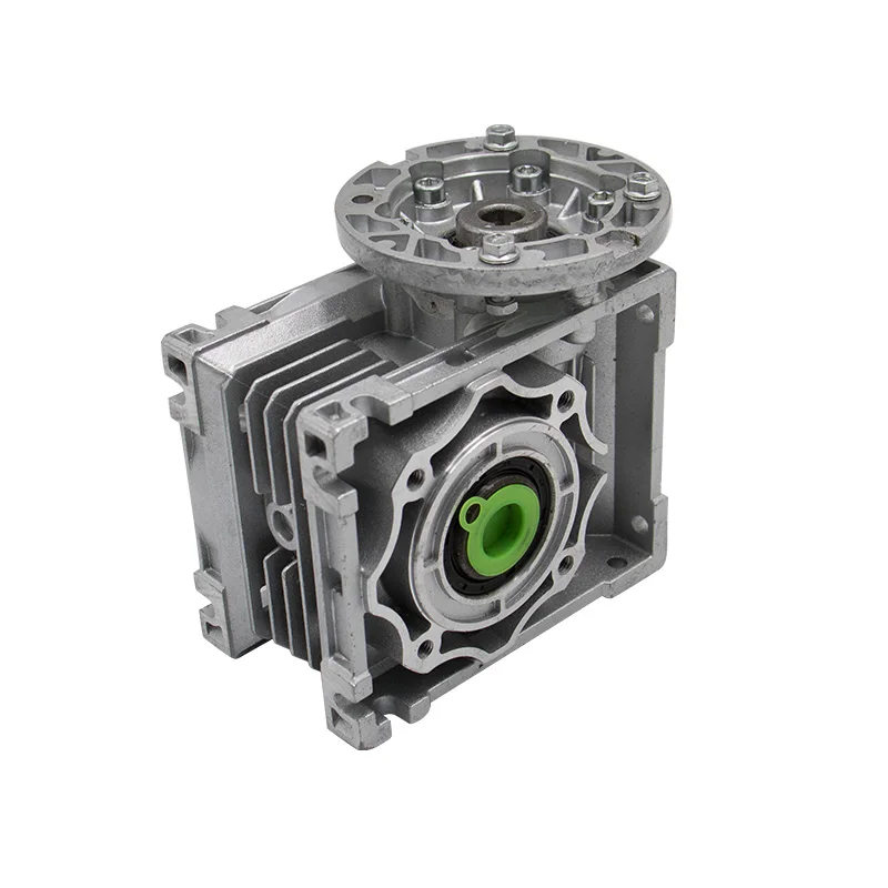 NMRV075 1:5/7.5/10/15/20/25/30/40/50/60/80/100 نسبة 3-phase الألومنيوم دودة مخفض التروس مع محرك 0.75 1.1 1.5 2.2 3KW #3