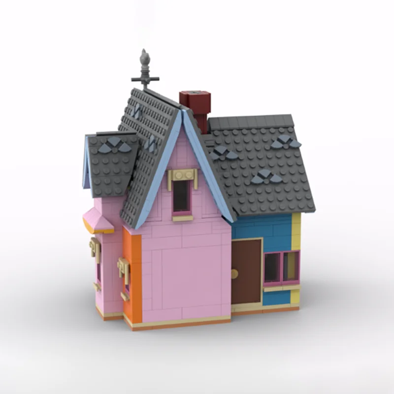 1029 قطعة MOC حتى منزل تعديلات وحدات نموذج اللبنات تجميع هدية الكريسماس لتقوم بها بنفسك اللعب فكرة إبداعية التعليم الطوب #5