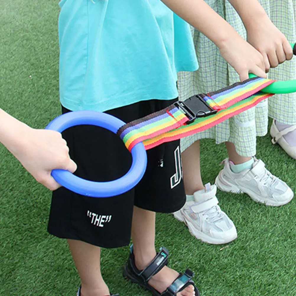 

Набор из 6 страховочных веревок для детей, 1000x1000x100 см, с кольцом для прогулок, предотвращающим потерю ребенка, для детских садов, групповых прогулок, дошкольных учреждений