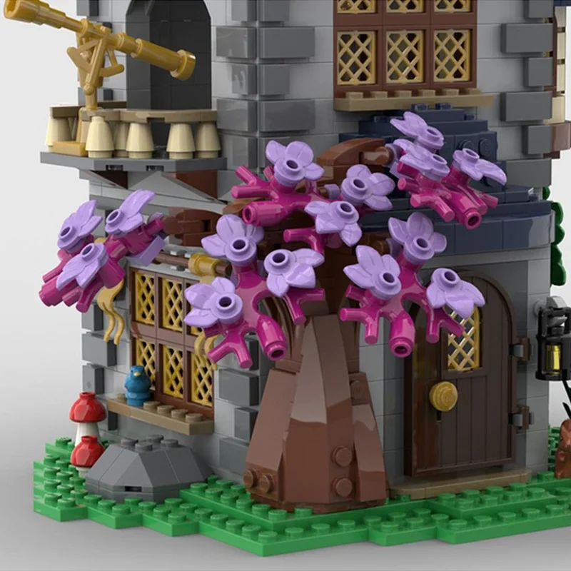 1424pcs MOC Wizard s Tower Castleed Model Building blocks toys Assemble DIY creative idea Education Christmas gift Kids Birthday