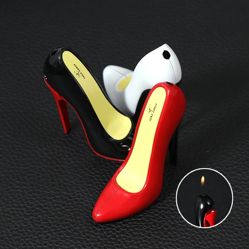 Personalized and Creative High-heeled Shoes, Cigarette Lighters, Cigarette Holders, Small Gifts, and Quirky Smoking Accessories