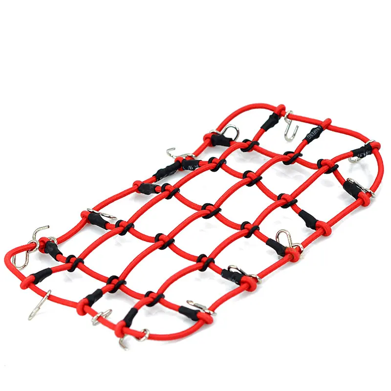 RC Car Accessories 3 Colors Elastic Luggage Net for 1/10 RC Crawler SCX10 90046 Tamiya CC01 D90 Trax TRX-4 TRX4 Defender