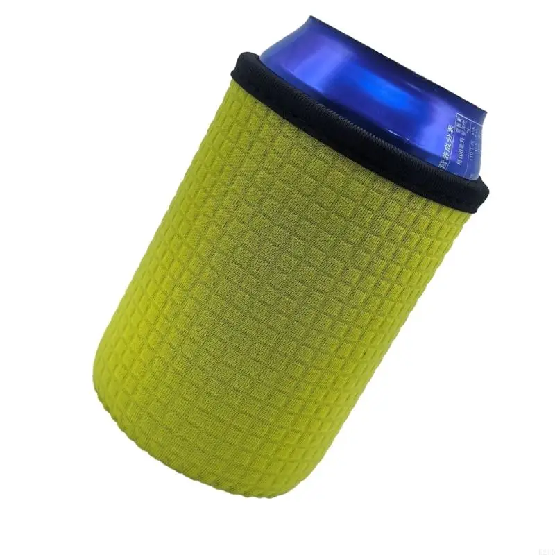 12 oz Estándar Cubierta aislada Copa portátil Copa Decoración bebidas Neopreno Enfriadores bebida Manga botella