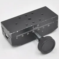 LS-912 Manual Optical Platform 40*90mm Dovetail Groove Displacement Fine Adjustment Slide Aluminum Alloy