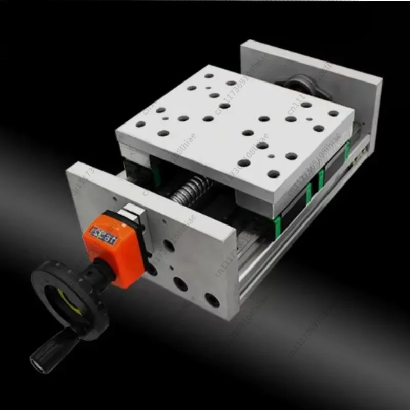 Digital Display XY Linear Motion Cross Lifting Table Ball Screw Guide Hand Slide Module