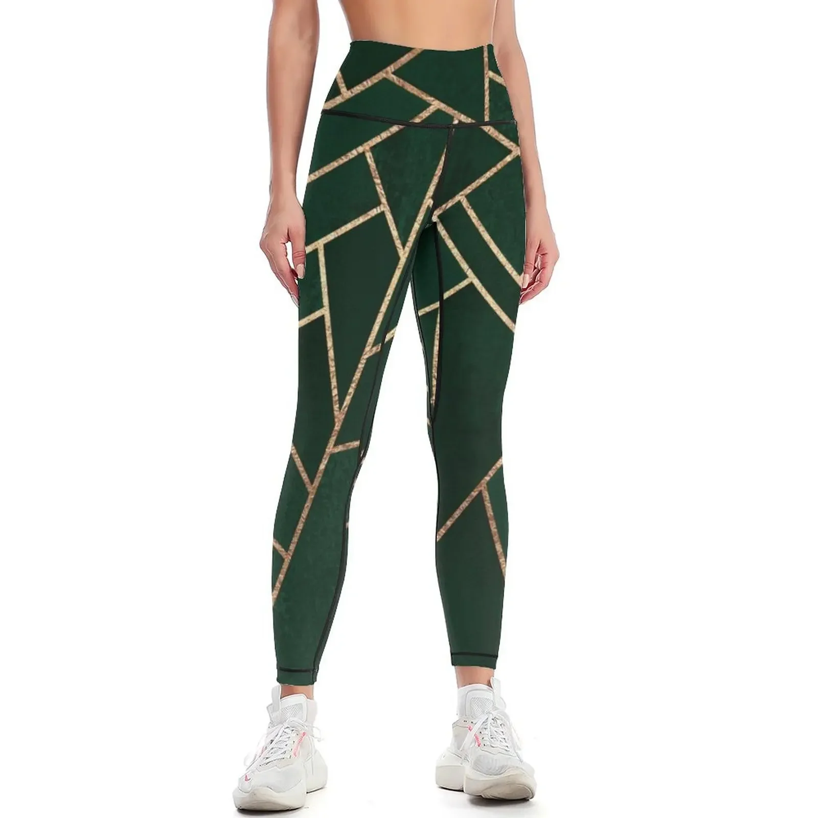 

Emerald Night - Dark Leggings flared sport pants sports for push up Golf wear Womens Leggings