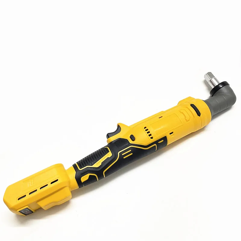 1200NM Brushless Ratchet Wrench 3/8\'\' 1/2\'\' 2 in 1 Cordless Electric Wrench Driver Power Tools Fit For DeWALT 20V Battery