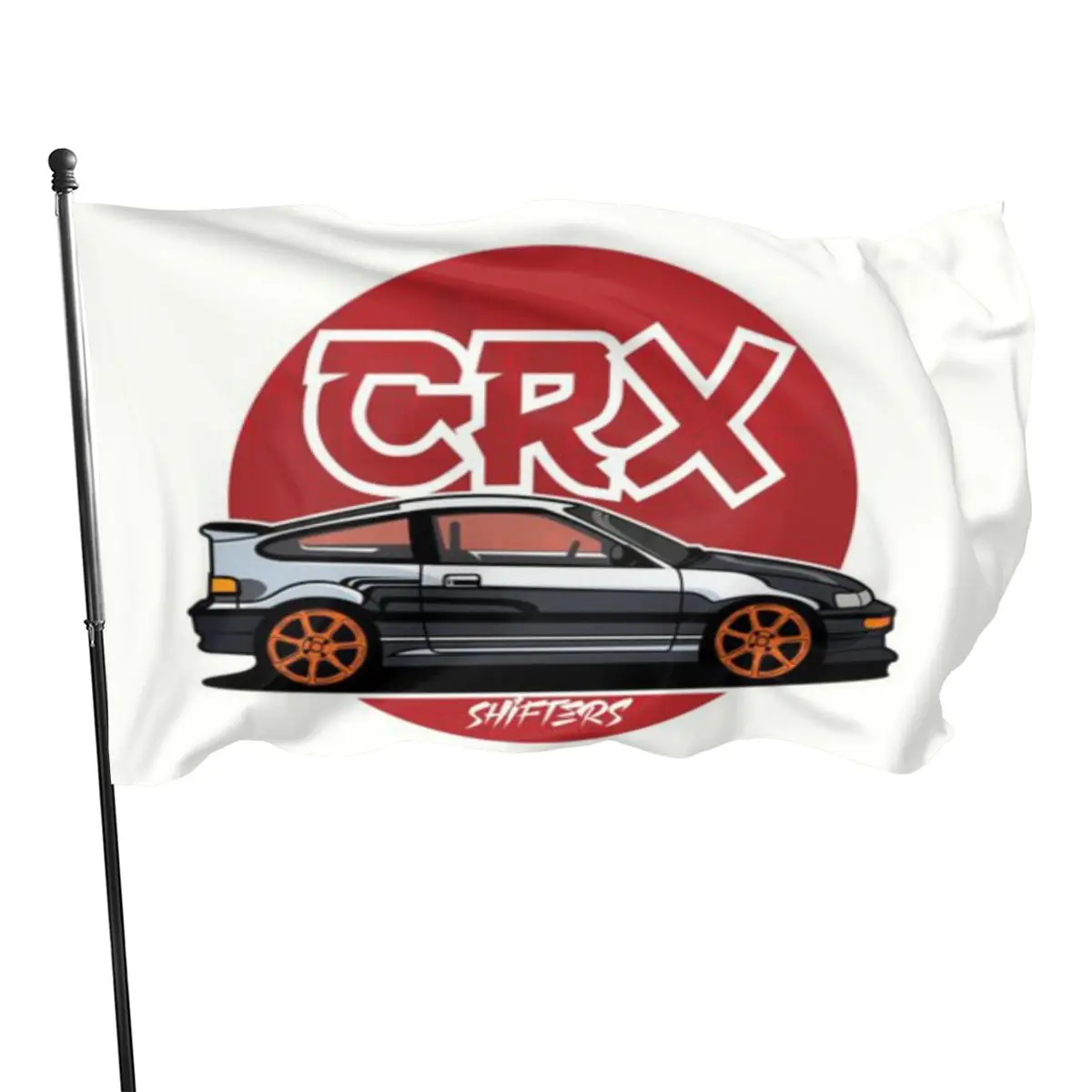 Honda Crx 894 Flag Banner Home Outdoor Gift Party Gays Flag Of Russia Table Flag