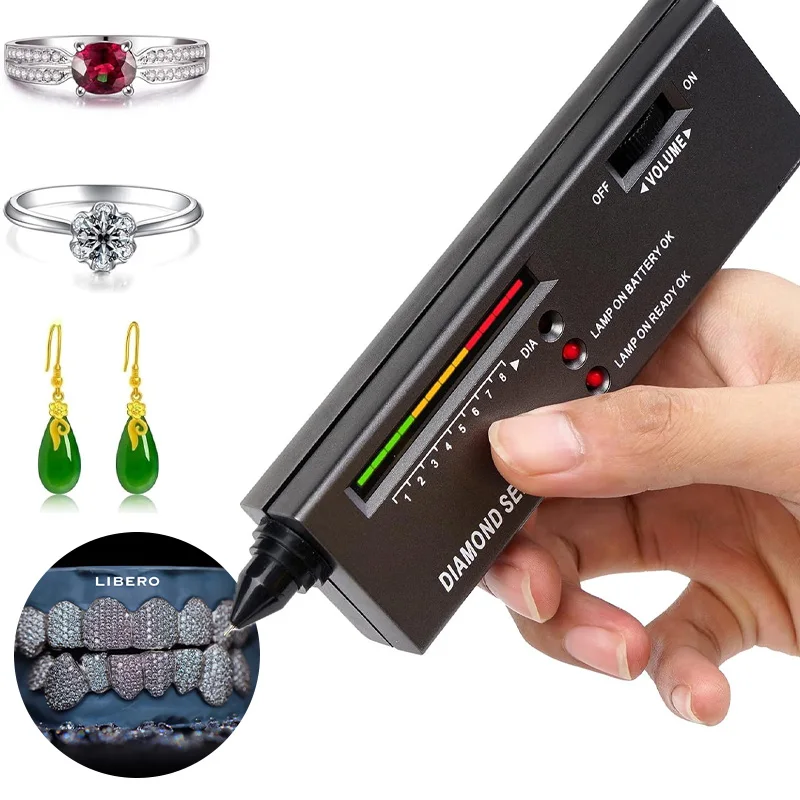 

Diamond Tester High Accuracy Diamond Tester Pen Jewelry Diamond Tester Professional Diamond Selector Diamond Tester Kit