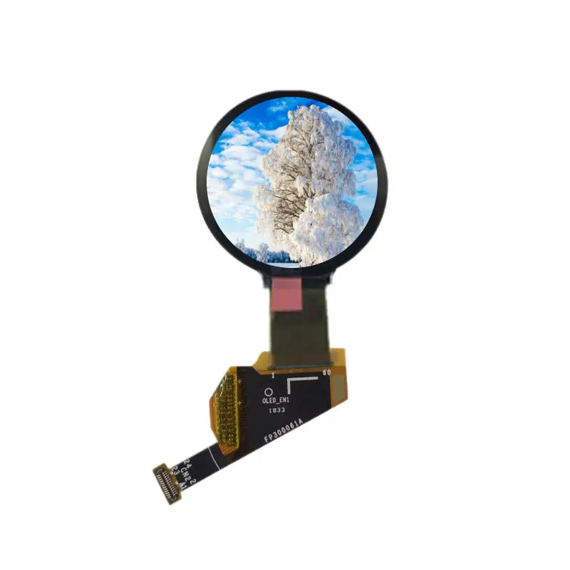 

1.40 Inch AMOLED Display Panel E1393AA62.A The Built-in RM67162 24-pin COF Circular Display Can Be Worn Wide Temperature Screen