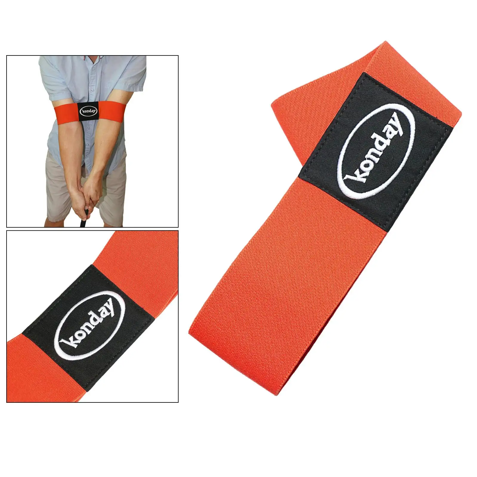 Golf Swing Armband to Improve Posture and Movement Efficiency