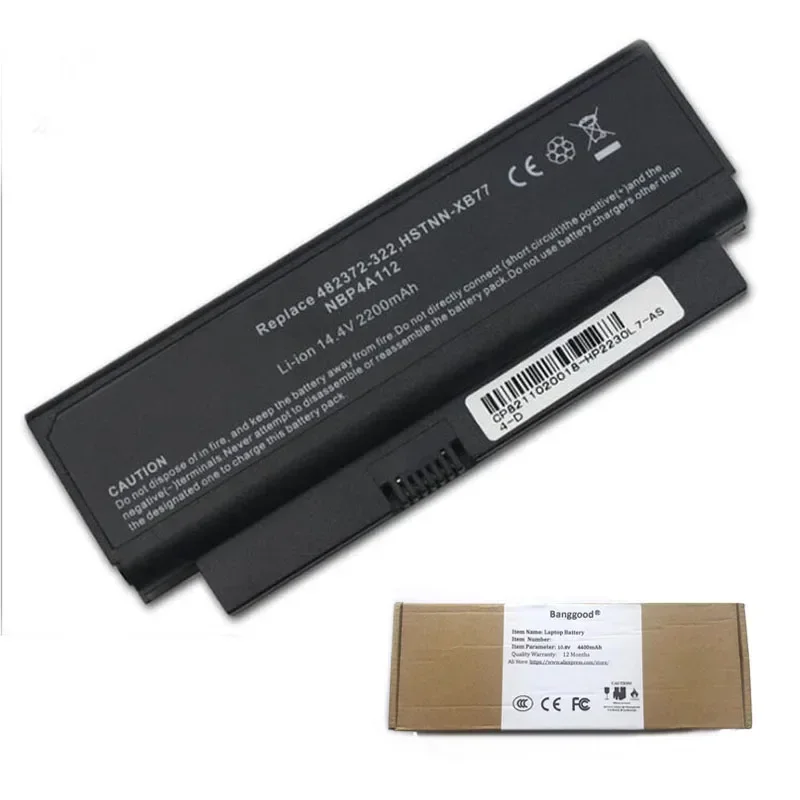 2200mAh HSTNN-OB77 HSTNN-XB77 Laptop Battery for HP Compaq Presario CQ20-101TU 102TU 103TU 104TU 200 2230s 493202-001 HSTNN-OB84