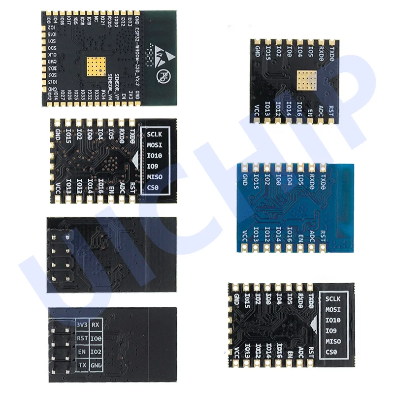 ESP-01 ESP-01S ESP-07 ESP-07S ESP-12 ESP-12E ESP-12F ESP-32 ESP8266 WIFI wireless module wireless transceiver 2.4G