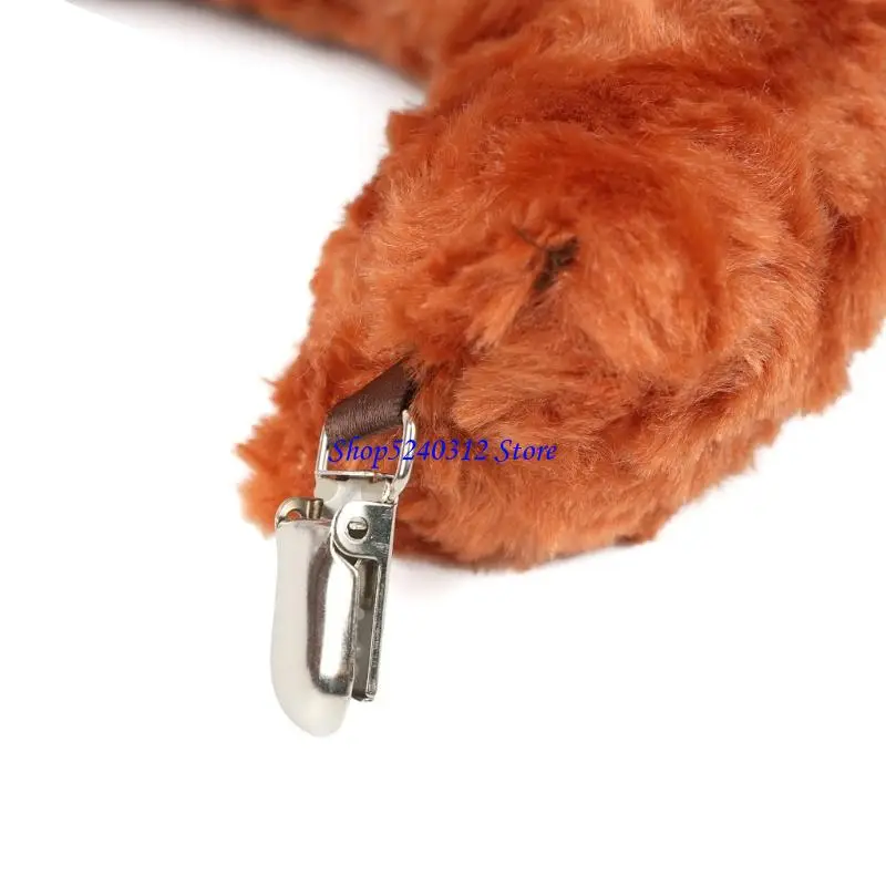 634c Eichhörnchen -Ohrstirnband mit Tail Animal Eichhörnchen Kostüm Eichhörnchen Ohren & Schwanz