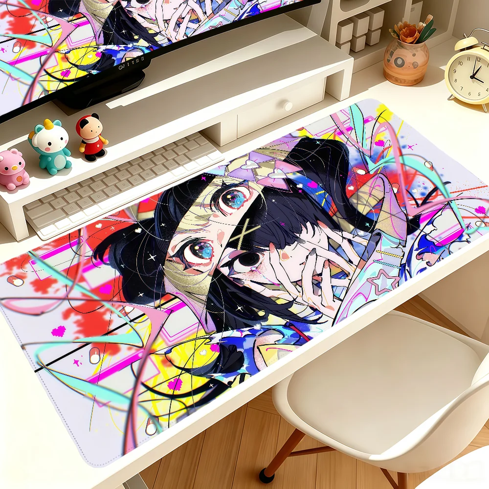 Needy Streamer Overload Cute Mouse Pad Large Non-slip Lockedge Desktop Computer Desk Mat Keyboard MousePad Office Gamer Student