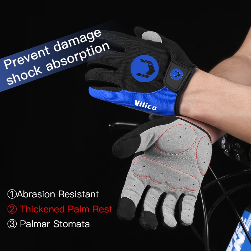 

Touch Screen Full Finger Autumn Winter Men Cycling Gloves Cycling MTB Gloves Running Gym Riding Motorcycle Hiking Gloves