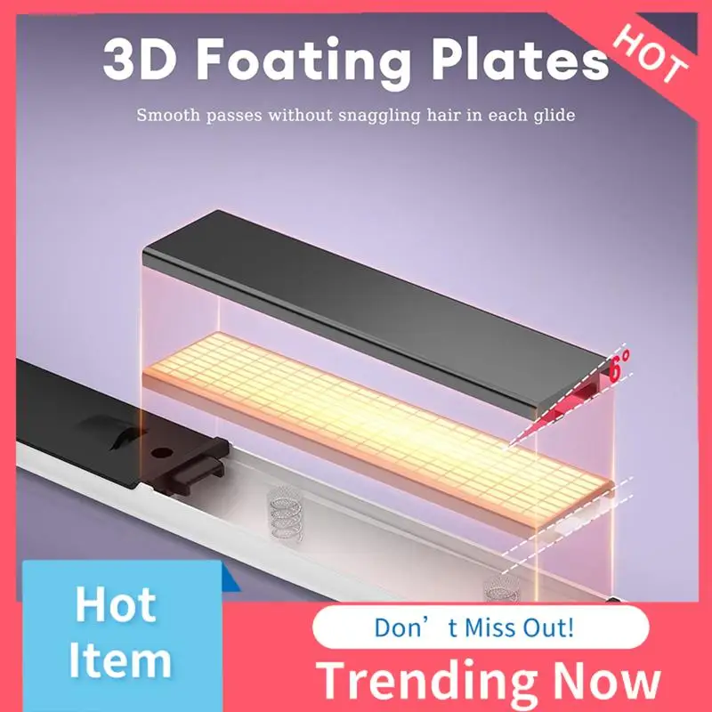 تسليم 24 ساعة، مكواة فرد الشعر الاحترافية للتحكم الرقمي، مكواة تجعيد، طلاء سريع التسخين