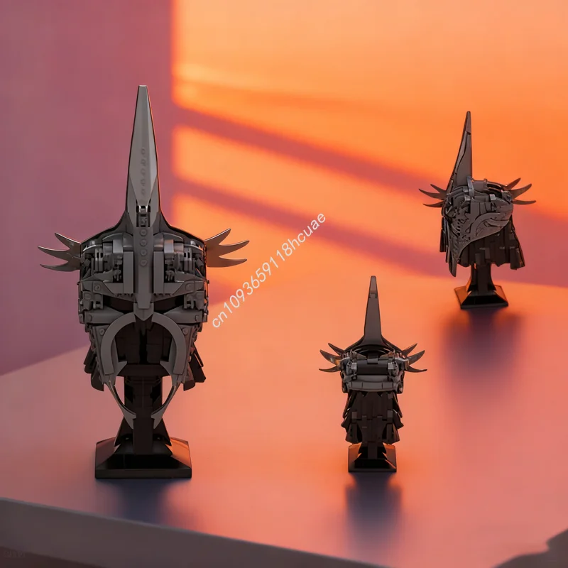 

777pcs MOC The Witch King Angmar Helmet Model Building Blocks Construction Christmas Gift Idea Education Toy Brick Birthday