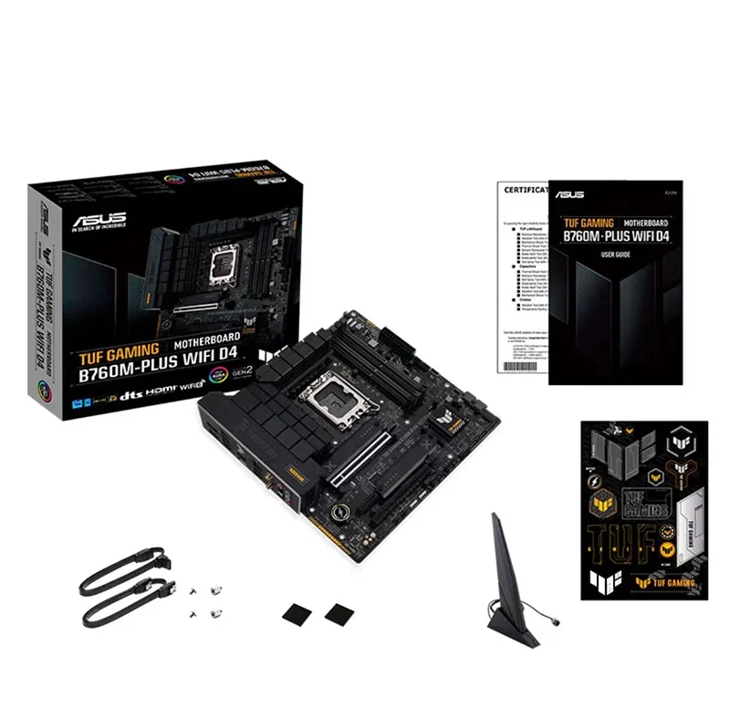 ASU S TUF GAMING B760M-PLUS 와이파이 헤비 포너 마더보드, DDR5 CPU 지원, 13600KF/13400F