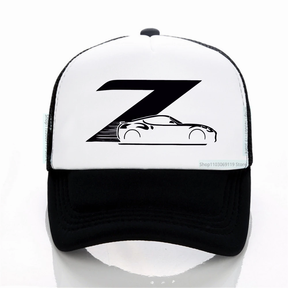 

Z Car Print Baseball Cap Four Seasons Men Unisex Snapback hat Sun Hat Casual Sport Running Fishing Golf Adjustable Net hats