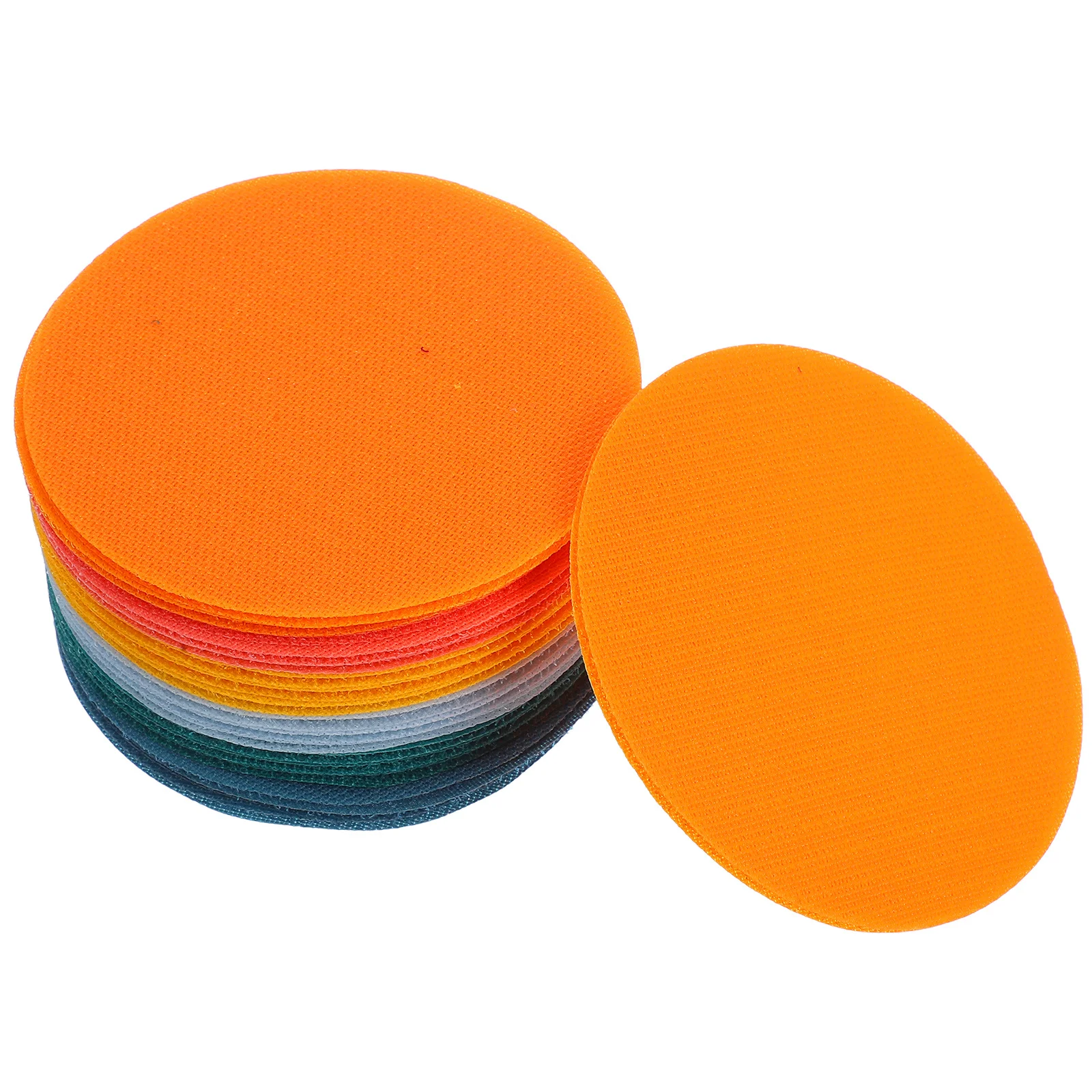 

36Pcs Classroom Carpet Spot Markers Hook Loop Backing Non Slip Round Dots Educational Floor Stickers Preschool Elementary