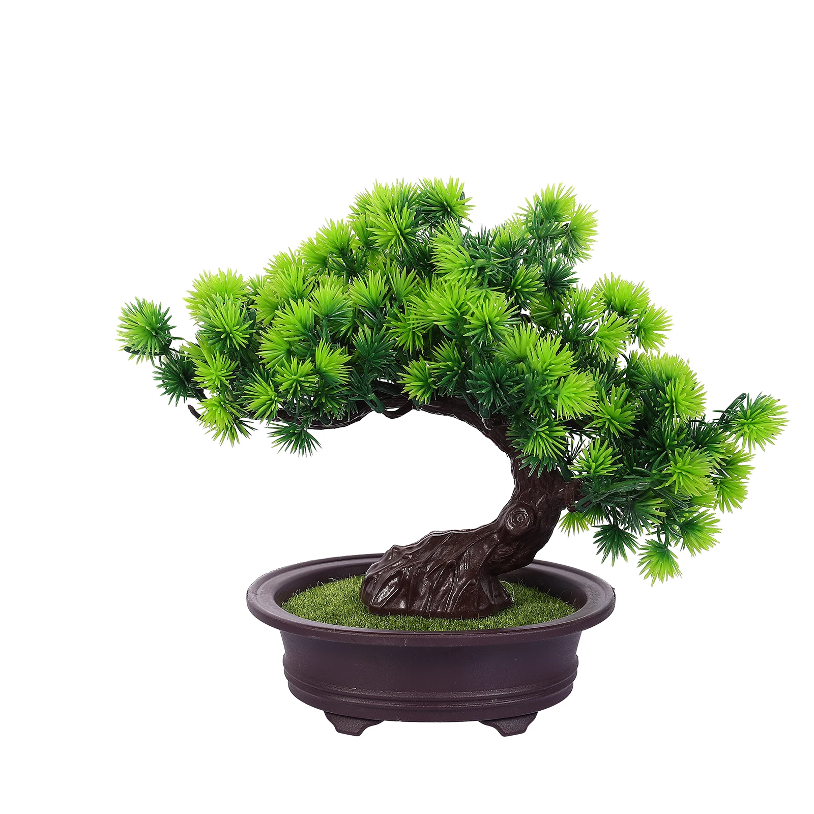 

Artificial Pine Potted Plant Bright Color Lifelike Shape Home Decoration Quality Life Unique Charm Warm Stylish