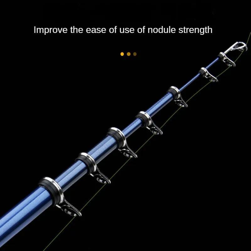 Amundson-Ultra Light Large Guide Ring Carbon Rock Fishing Rod, Boat Rock Rod, Raft Rod, Long Range Throwing Rod, 3m, 3.7m