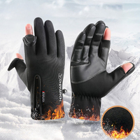 Touch Screen Men Cycling Gloves Waterproof Winter Bicycle Gloves Riding Scooter Windproof Outdoor Motorcycle Ski Bike Warm Glove