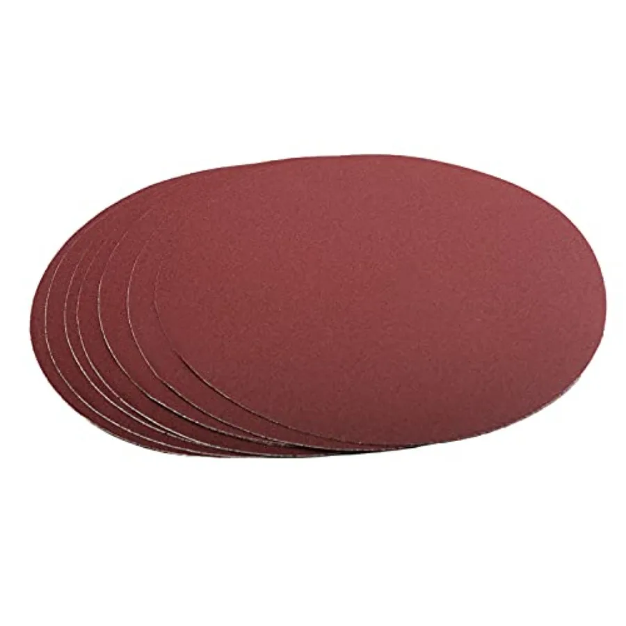 

PSA Sanding Discs, 12-inch 100 Grits Self Stick Adhesive Back Sandpaper, No-Hole Aluminum Oxide Sanding Paper, for Random Orbit