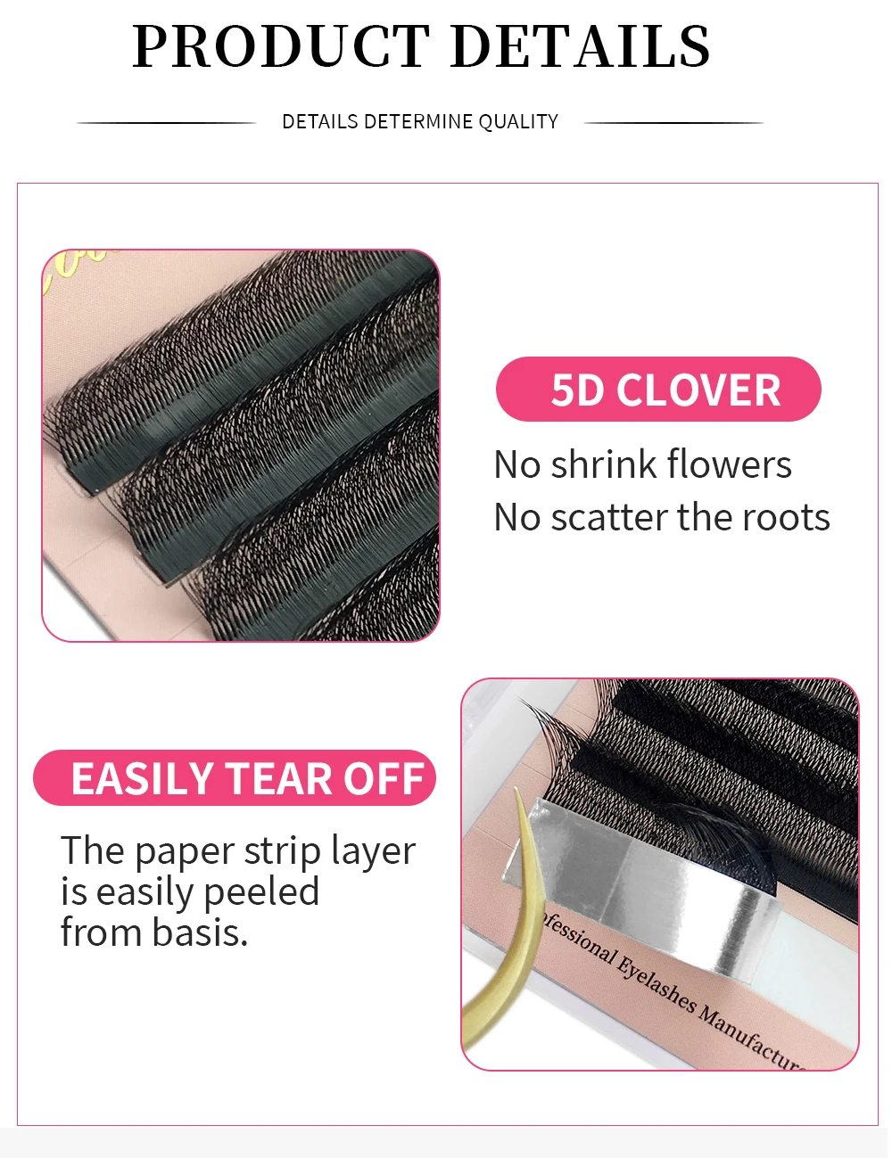 Goddess W-förmige Bloom 3D 4D 5D 6D 7D 8D Automatisch blühende vorgefertigte Fächerwimpernverlängerungen, natürlich weiche YY Einzelwimpern – Detail 12