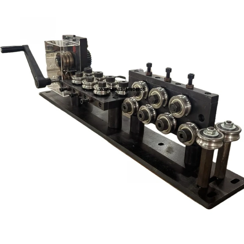 

High Quality 6mm 7mm 9mm Steel Pipe Straightener and Iron square bar Flat bar Straight Machine