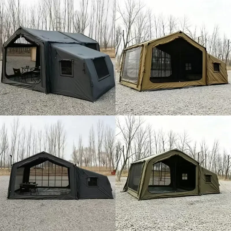 10+5+9 Building Block Splicing Inflatable Tent Portable Expandable Outdoor Camping Tent