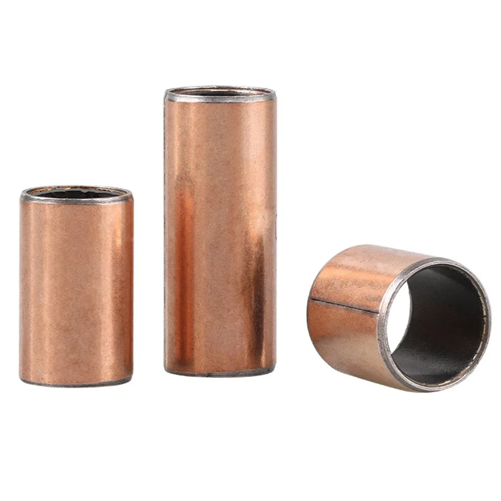 5/10/20Pcs Sf-1 Composite Copper Sleeve Dry Oil-Free Bearing Sleeve Wear-Resistant Bushing Inner Diameter 3/4/5/10/12/15/18/20mm