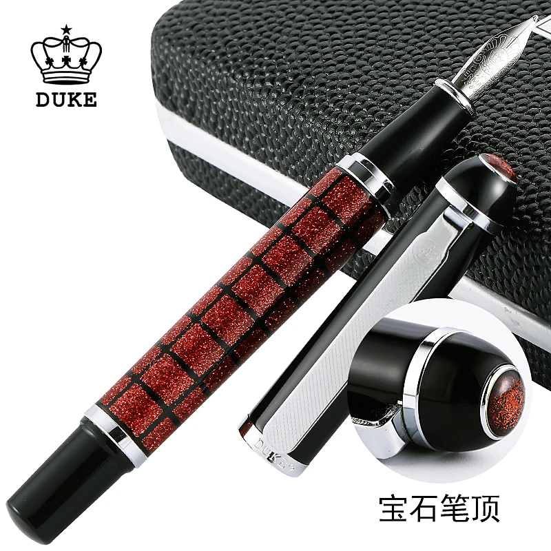 

Duke Night Starlight German PenWriting Pen Gold 149 Mb Fountain Pen Ink Fountan Pens High Quality Fountain Pen Writing Gift