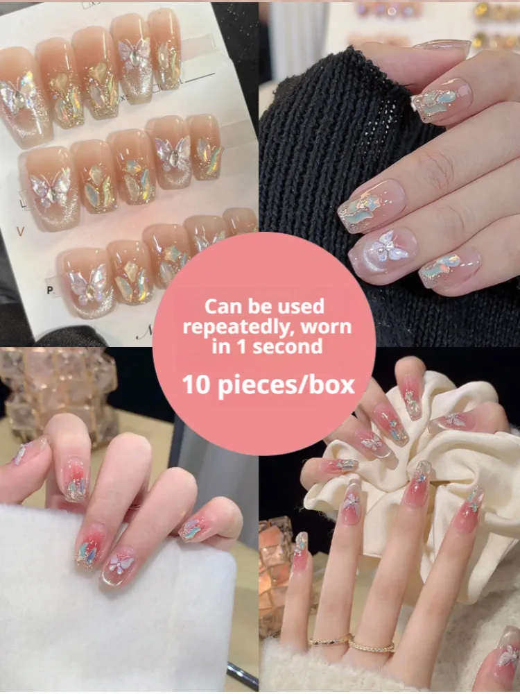 

Handmade Aurora Nail Piece