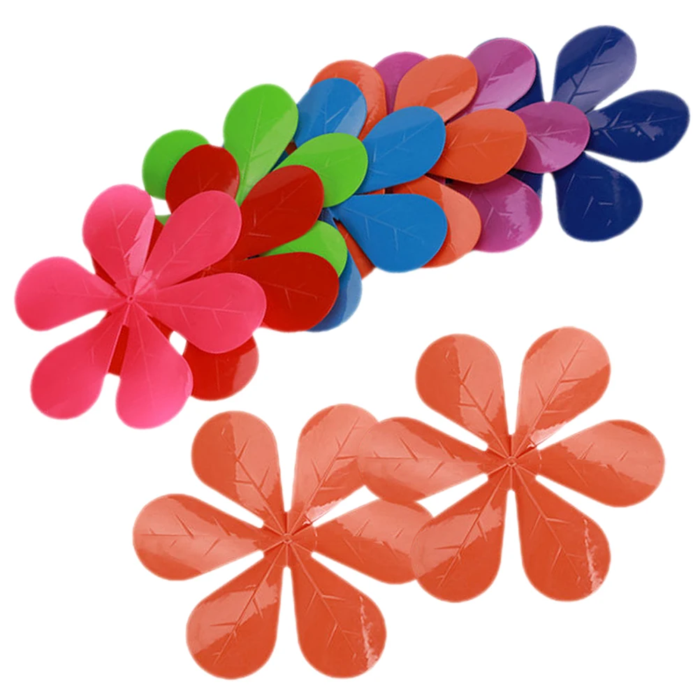 

9pcs Plastic Windmills Colorful Decorations Outdoor Indoor Hanging Yard Balcony Lawn Flower Beds Reusable