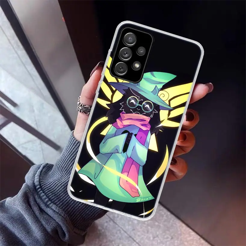 Deltarune Ralsei By Lileaves Phone Case For Samsung Galaxy A15 A14 A13 A12 A55 A54 A53 A52 A35 A34 A33 A32 A25 A24 A23 A22 A04S 