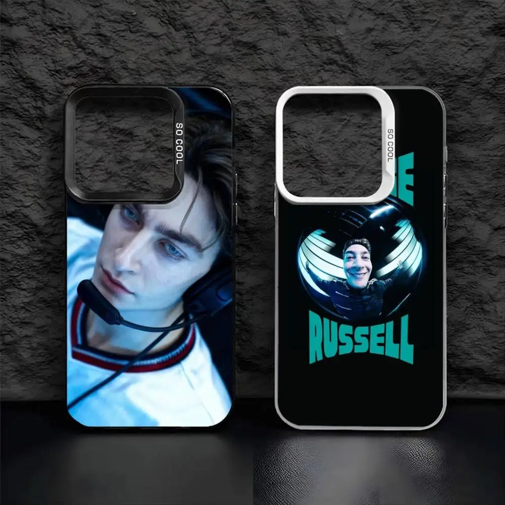 

Driver G-George R-Russell Phone Case For iPhone17, 16,15,14,13,12 Pro Max Black Candy Matte Shockproof Cover