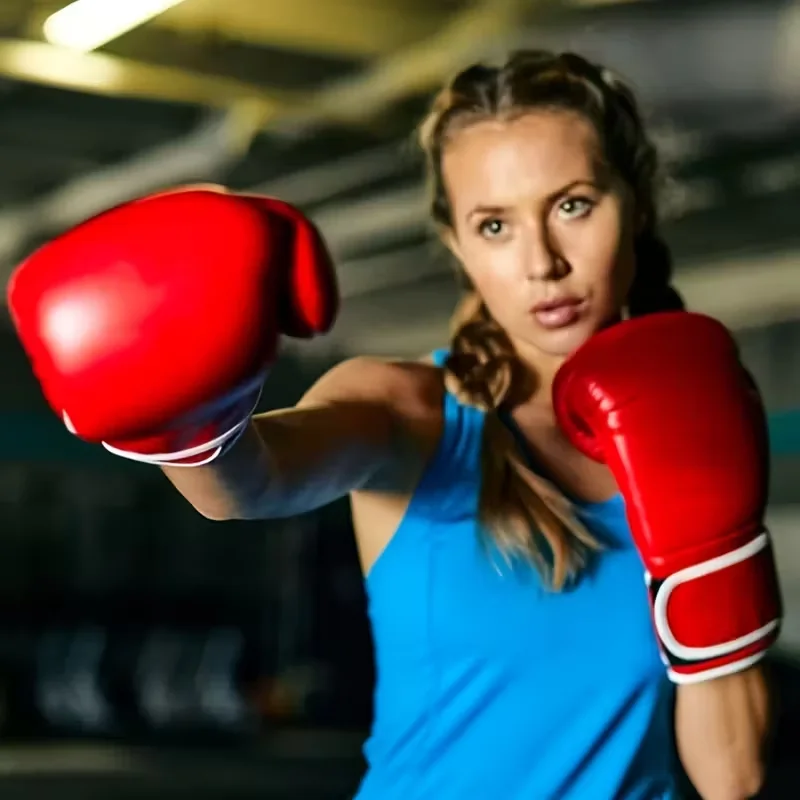 2PC Adult Boxing Gloves Training Abrasion-Resistant for Team Matches And Group Tournaments - Choose Your Size And Color
