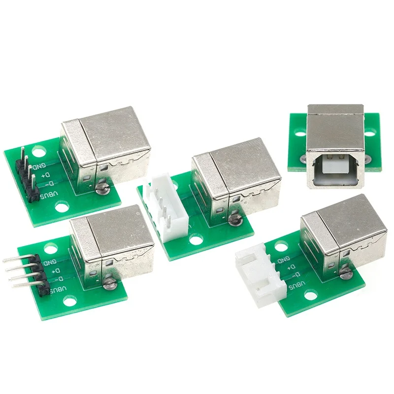 USB to DIP adapter board mother base in-line type B square interface printer connection data line