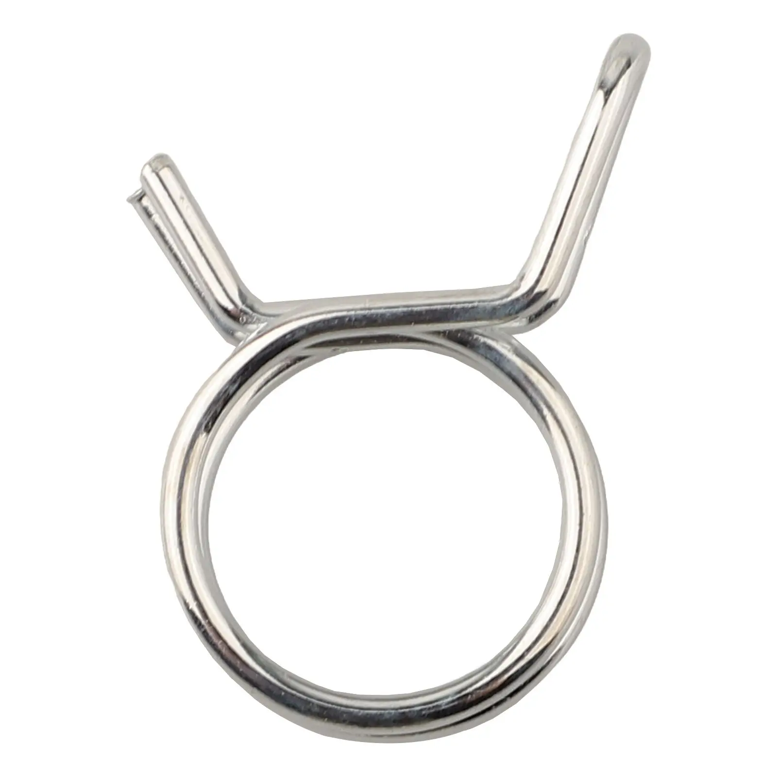 11mm Double Wire Hose Clamps Professional Grade Hose Clamps Automotive Clips Spring Loaded Clips 150 Pieces Total