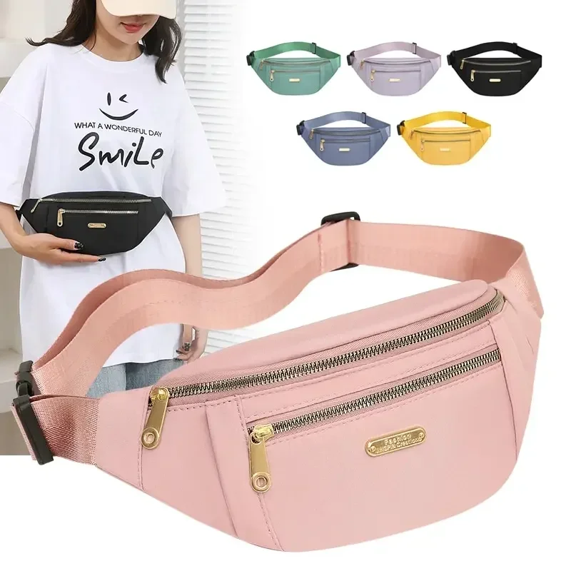 Multifunctional Mobile Waist Bag Large Capacity for Men and Women New Anti Splash Wear-resistant Business Use