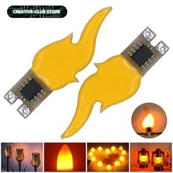 LED Cob Candles Retro Edison Flame DC 3V 5V LED Filament Diode Decoration Light Bulb Holiday Lighting Accessories Candle Light
