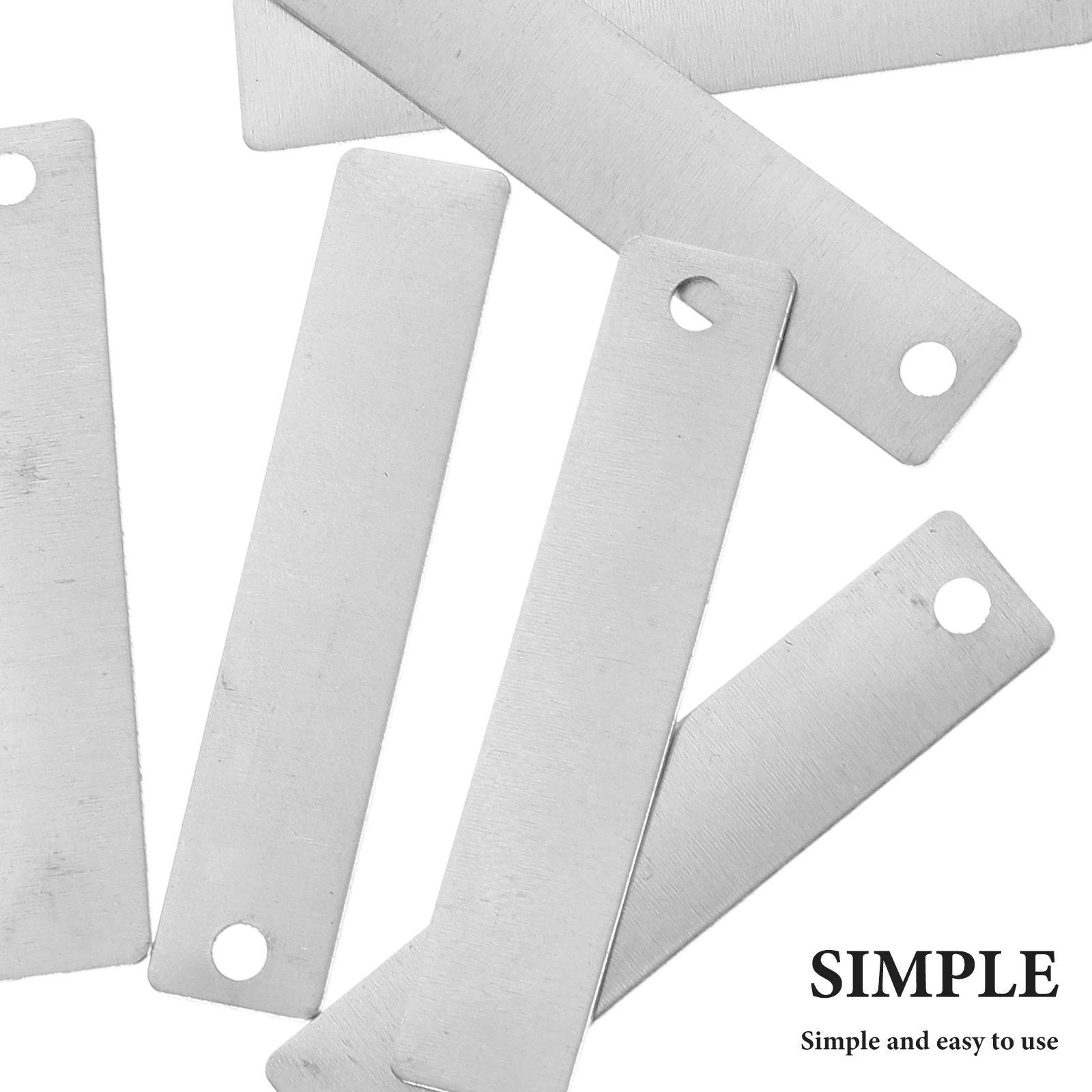 

6pcs Copper Sheets for Fruit Experiment Supplies Science Project Material Tools Copper Strips Electrode Sheet