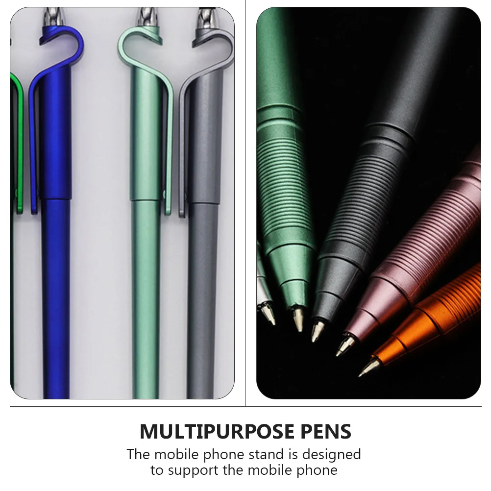 

1 комплект, гелевые ручки, ручки для вывесок, стилус для сенсорного экрана, многоцелевой многоразовый прочный чехол для мобильного телефона, держатель для ручек, зажим для ноутбука