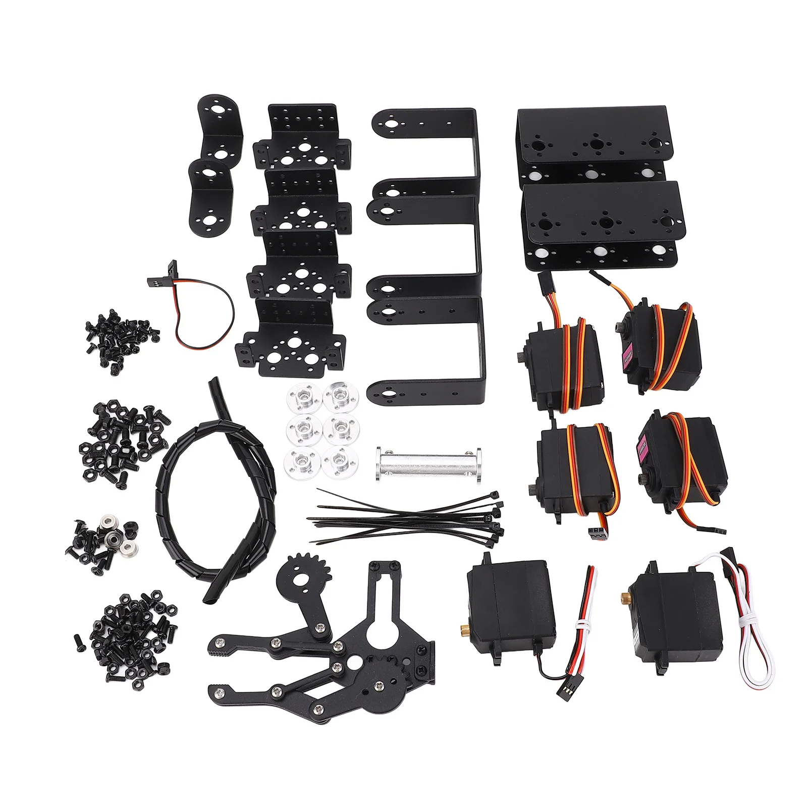 Industrial Robot Mechanical Arm  Mechanical Arm Claw Kit Manipulator Industrial Robot  Automatic Robot Parts 6DOF